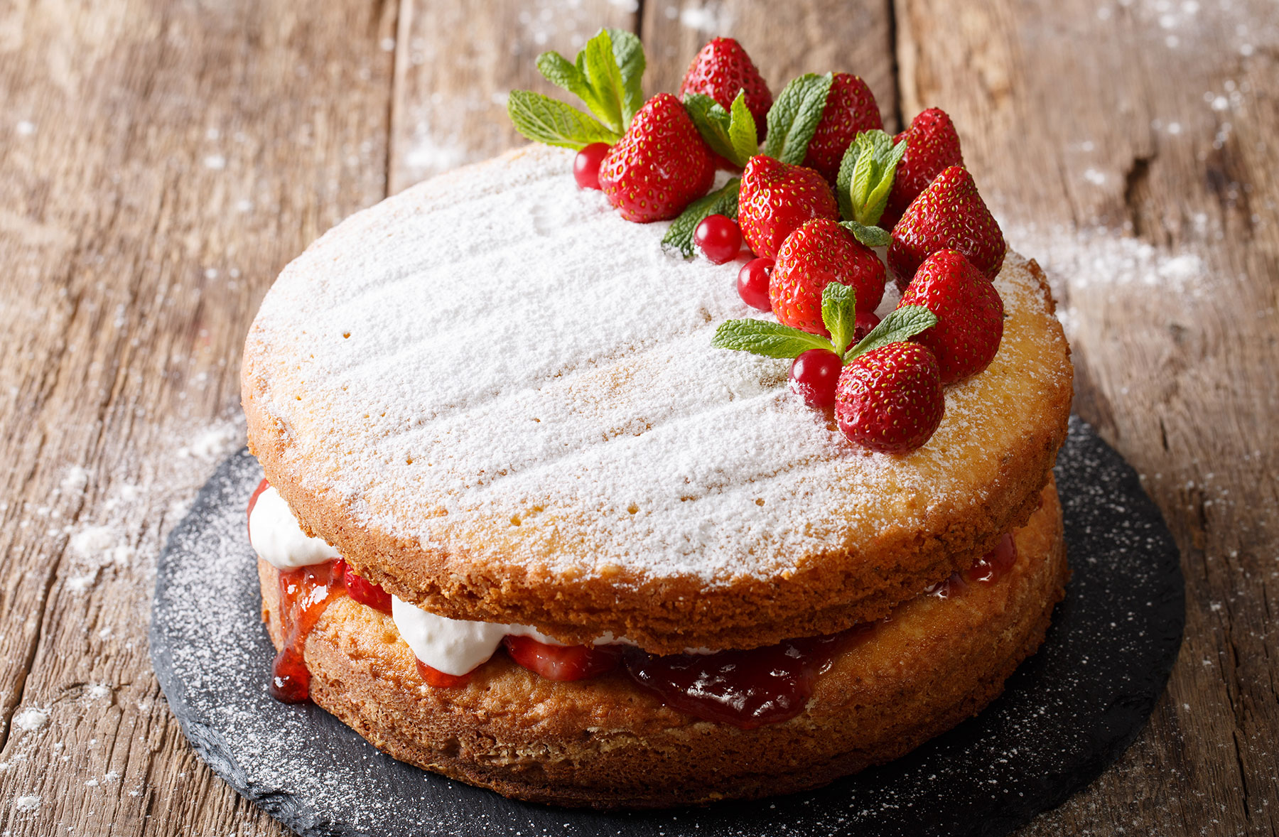 strawberry-cake