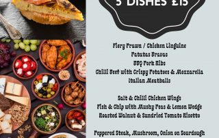 Tapas Menu