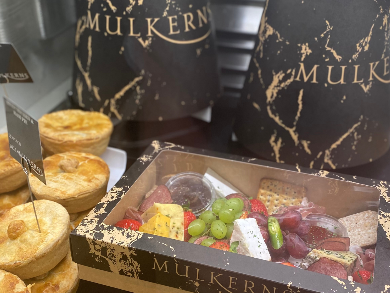 Cheese and Charcuterie Platter and Afternoon Tea Caddy Cheese and Charcuterie Platter and Afternoon Tea Caddy