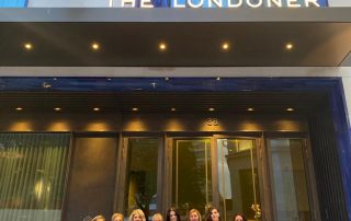 Team Mulkerns Awards Ready Outside The Londoner