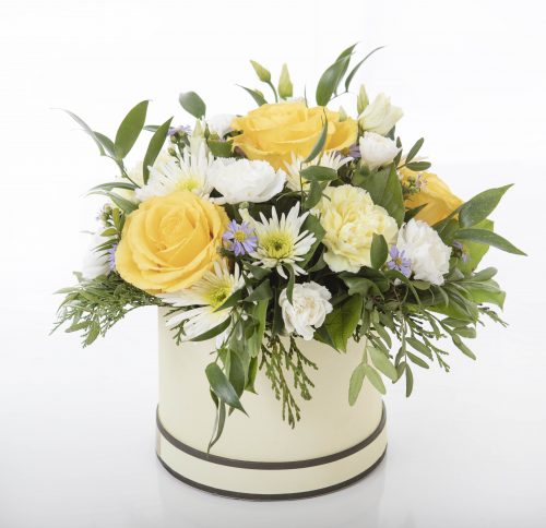 Hat Box Flowers