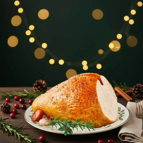 Turkey Crown Cooked